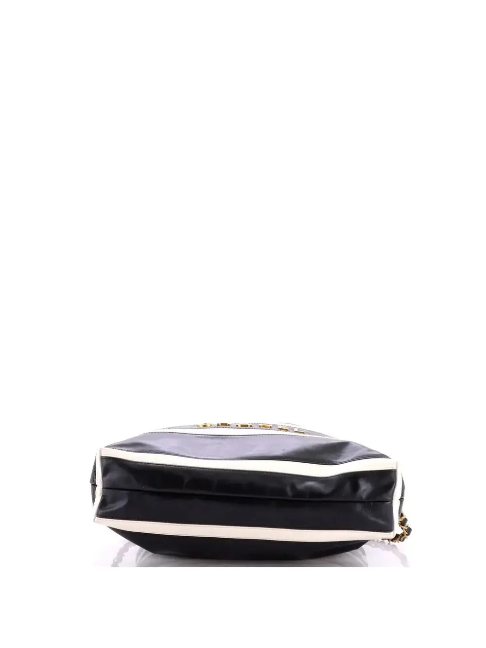 Chanel 22 Chain Backpack Striped Shiny #256590C49B